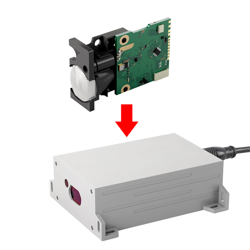 Industrial Laser Measurement - مستشعر قياس المسافة بالليزر مقاوم للماء