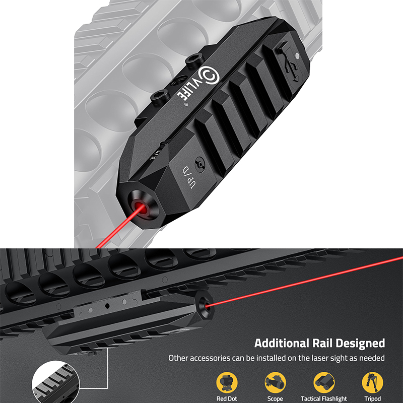 Industrial Laser Gun - رؤية ليزر منخفضة المستوى CVLIFE للبندقية
