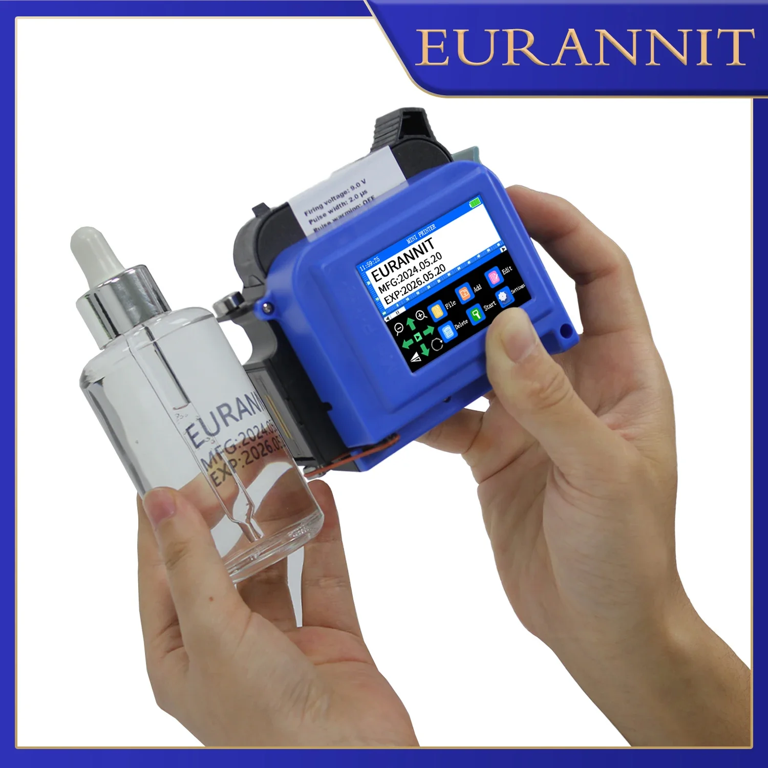 Industrial Laser Printing Machine - EURANNIT E11 25.4 مللي متر/1 بوصة