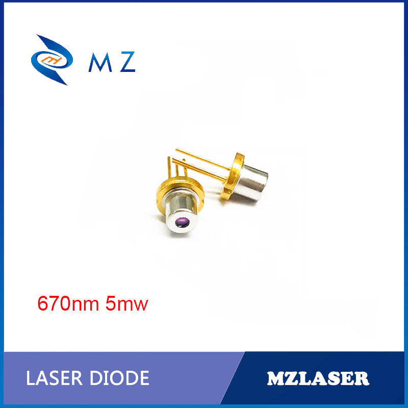 Industrial Laser Packaging - أحمر 670nm 5mw ليزر ديود TO5.6