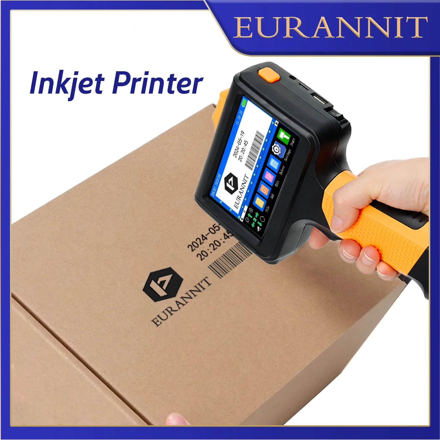 Industrial Laser Printing Machine - EURANNIT E19 12.7 مللي متر طابعة