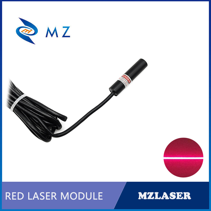 Industrial Laser Types - وحدة ليزر خطية حمراء مدمجة صغيرة