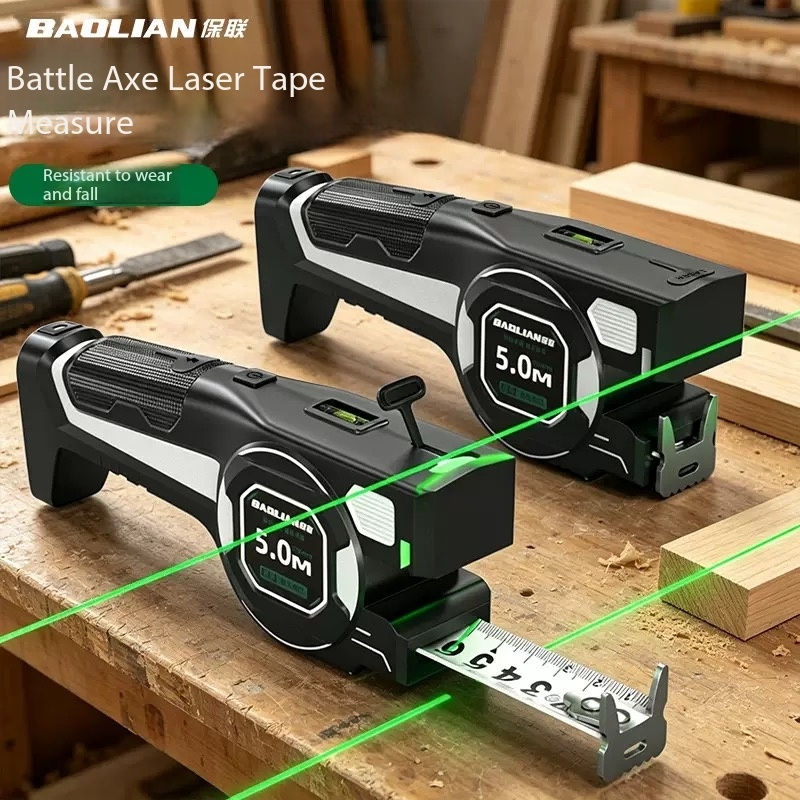 Industrial Laser Tape Measure - جهاز قياس المسافات بالليزر والأشعة تحت