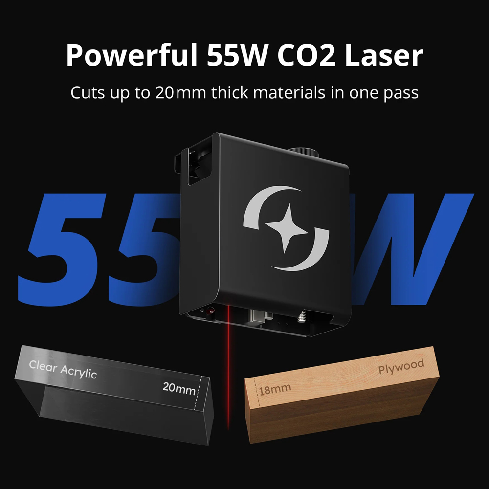 آلة قطع ونقش بالليزر Atomstack - مراجعة Co2 Laser Mirror وسعره