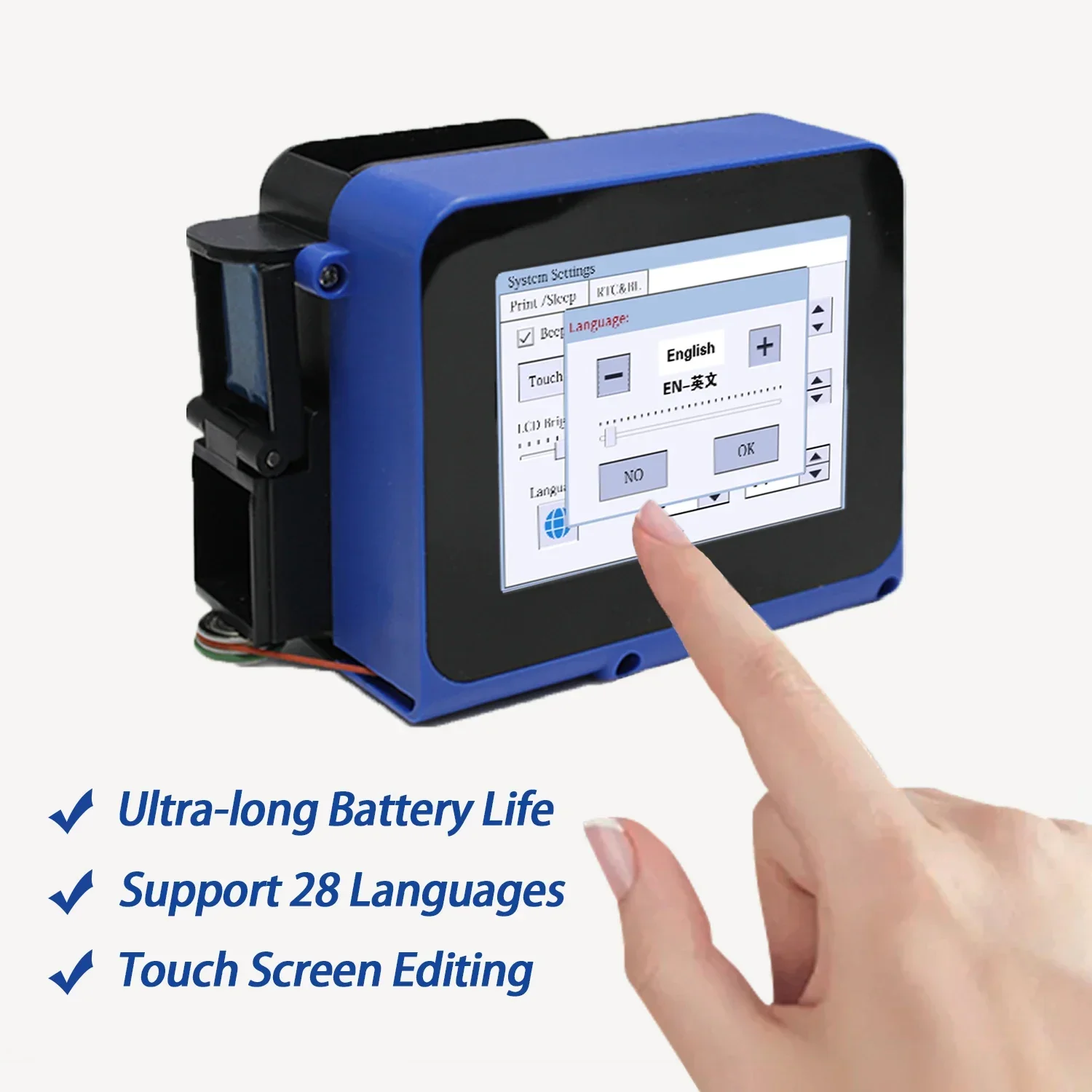 DCODE DC12 طابعة سبليت صغيرة م - مراجعة Industrial Laser Printing Machine وسعره