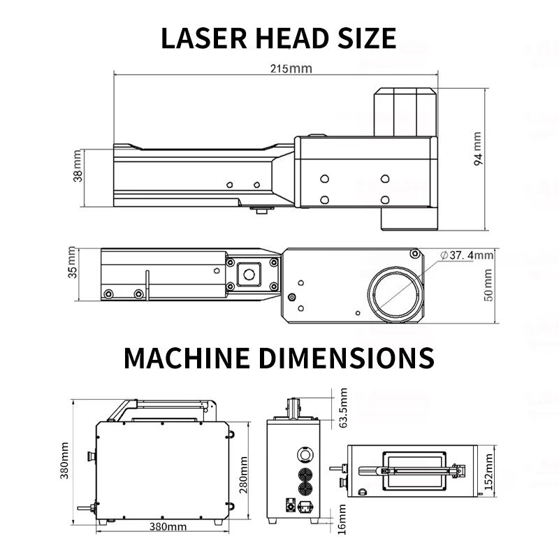 آلة تنظيف بالليزر محمولة على ا - مراجعة Industrial Laser Cleaner وسعره