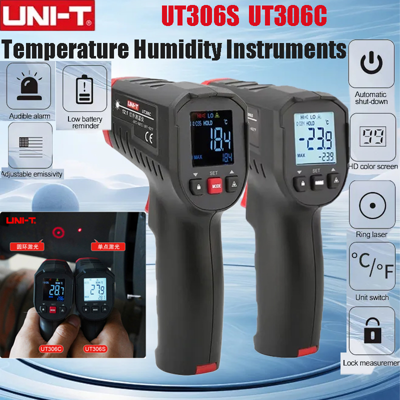 UNI-T UT306S UT306C ميزان الحر - مراجعة Industrial Laser Gun وسعره