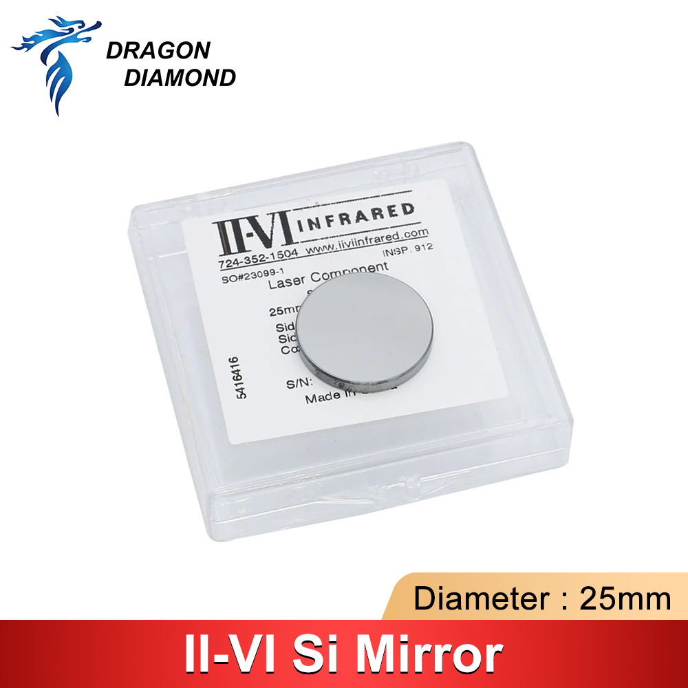 II-VI الأشعة تحت الحمراء سي ال - مراجعة Co2 Laser Mirror وسعره