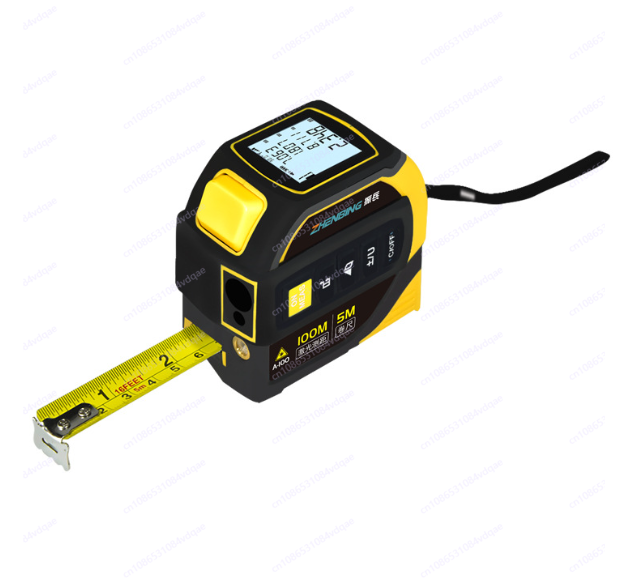 أداة قياس بطارية الليثيوم الصن - مراجعة Industrial Laser Tape Measure وسعره