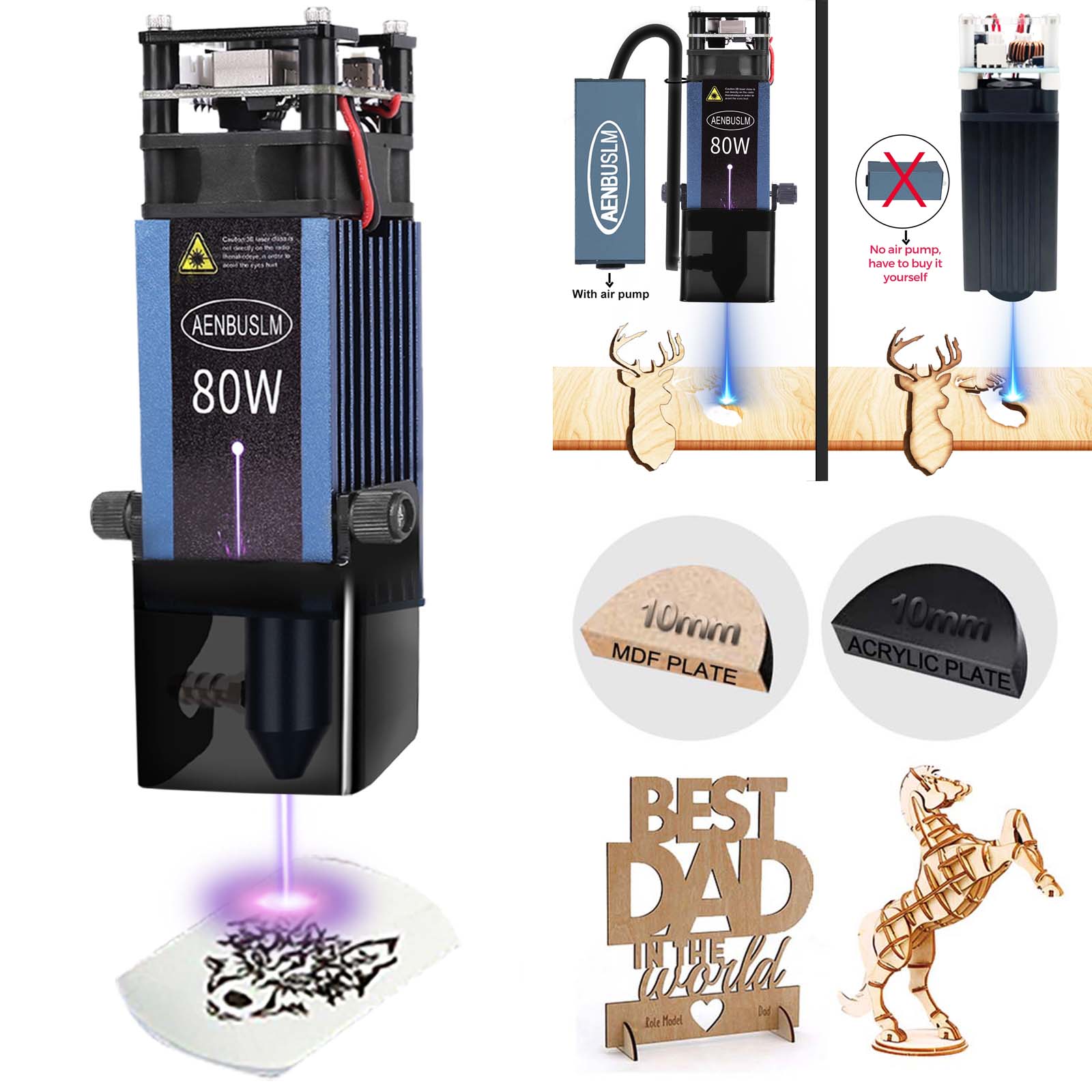 AENBUSLM 40 واط 80 واط وحدة ال - مراجعة Industrial Laser Removal وسعره
