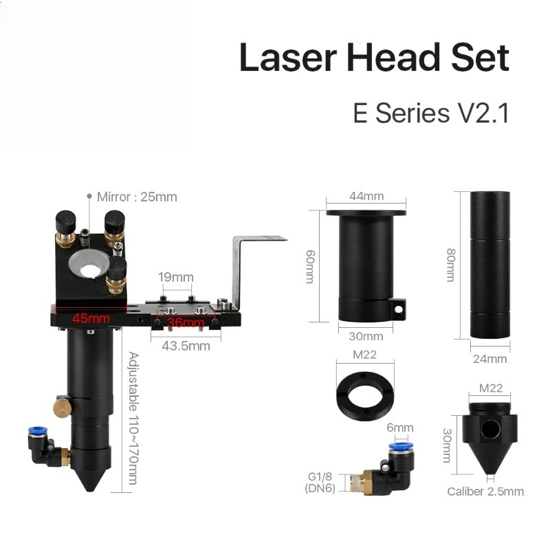 مجموعة رؤوس ليزر CO2 من سلسلة  - مراجعة Co2 Laser Mirror وسعره