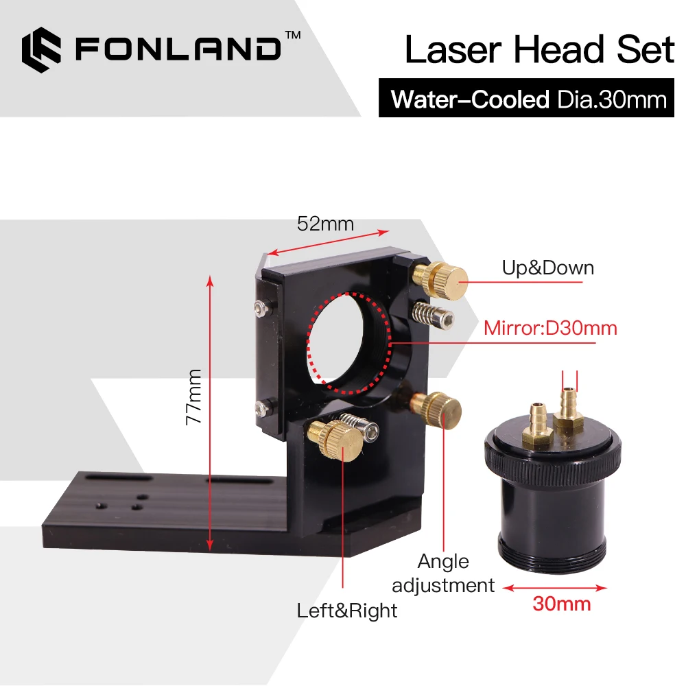 FONLAND واجهة رأس الليزر مرآة  - مراجعة Co2 Laser Mirror وسعره