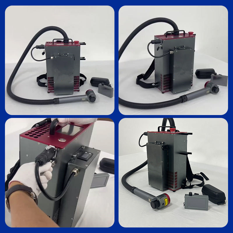 حقيبة الظهر المحمولة نوع يده ا - مراجعة Industrial Laser Cleaning Machine Price وسعره