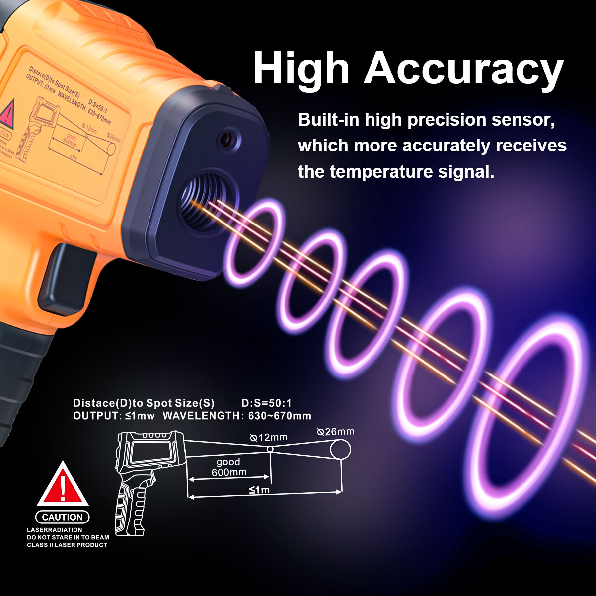 DT1000 DT1600 ميزان الحرارة با - مراجعة Industrial Laser Gun وسعره