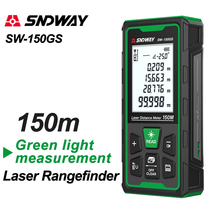 جهاز قياس المسافة بالليزر الأخ - مراجعة Industrial Laser Tape Measure وسعره