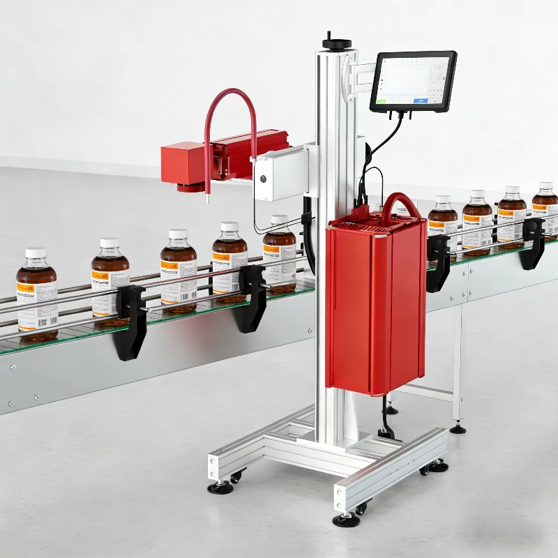 جهاز وسم بالليزر طائر بدون تلا - مراجعة Industrial Laser Packaging وسعره