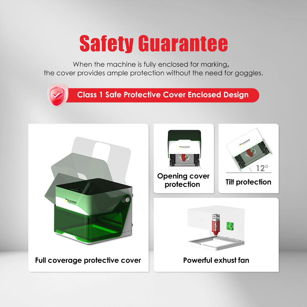 Cloudray 5000mw CNC آلة الحفر  - مراجعة Industrial Laser Removal وسعره