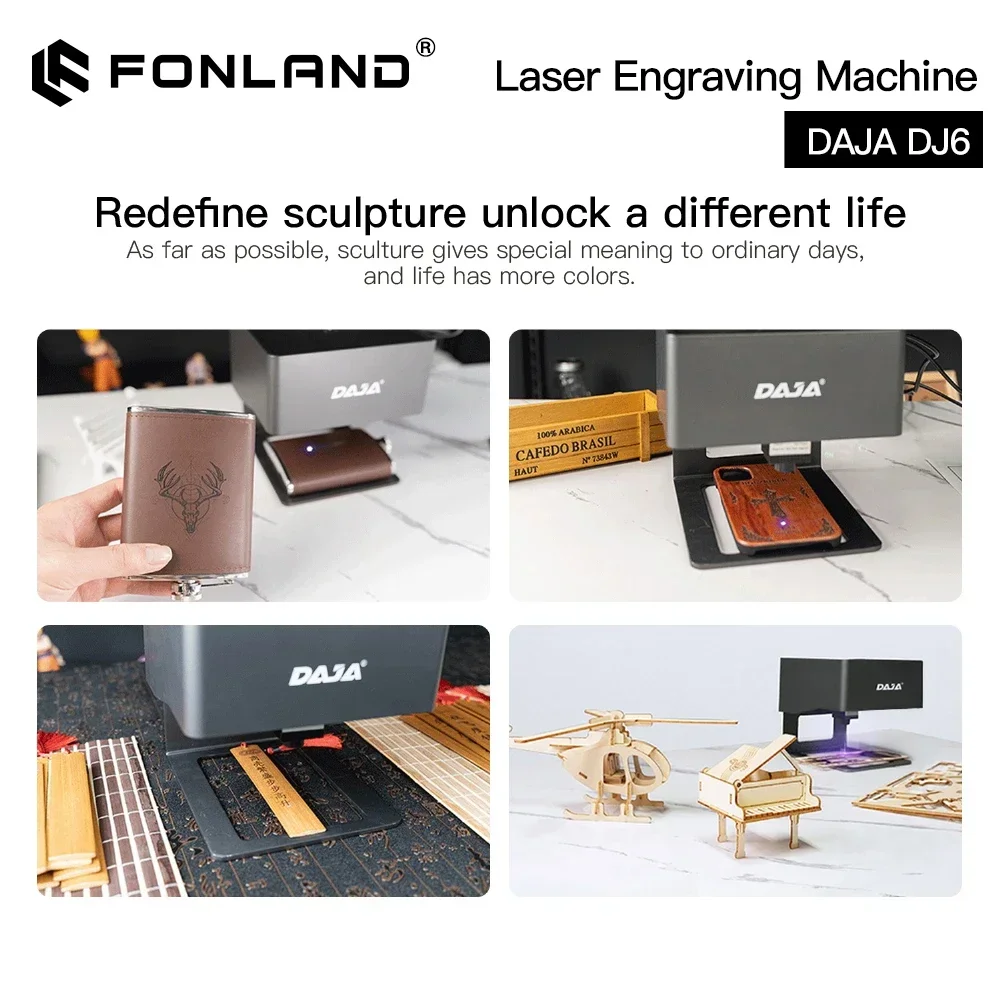 DAJA الليزر حفارة التصنيع باست - مراجعة Industrial Laser Printing Machine وسعره