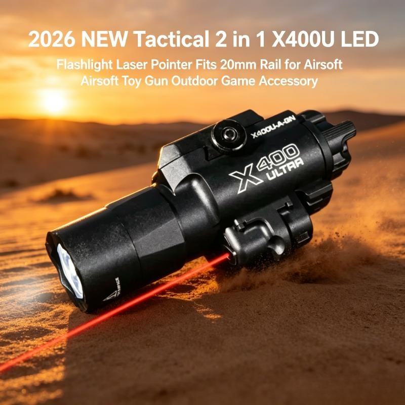 مصباح LED تكتيكي X300U جديد لع - مراجعة Industrial Laser Gun وسعره