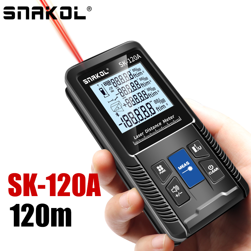 جهاز قياس المسافات بالليزر عال - مراجعة Industrial Laser Tape Measure وسعره
