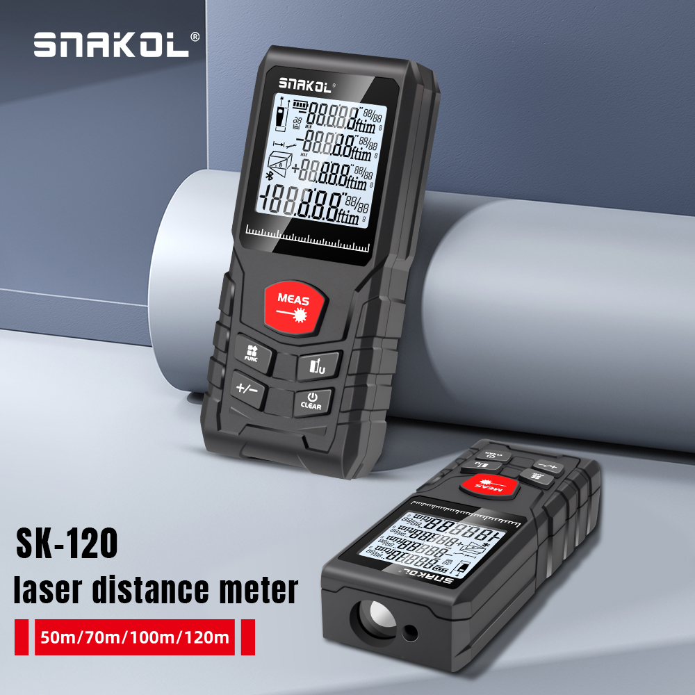 جهاز قياس المسافات بالليزر عال - مراجعة Industrial Laser Tape Measure وسعره
