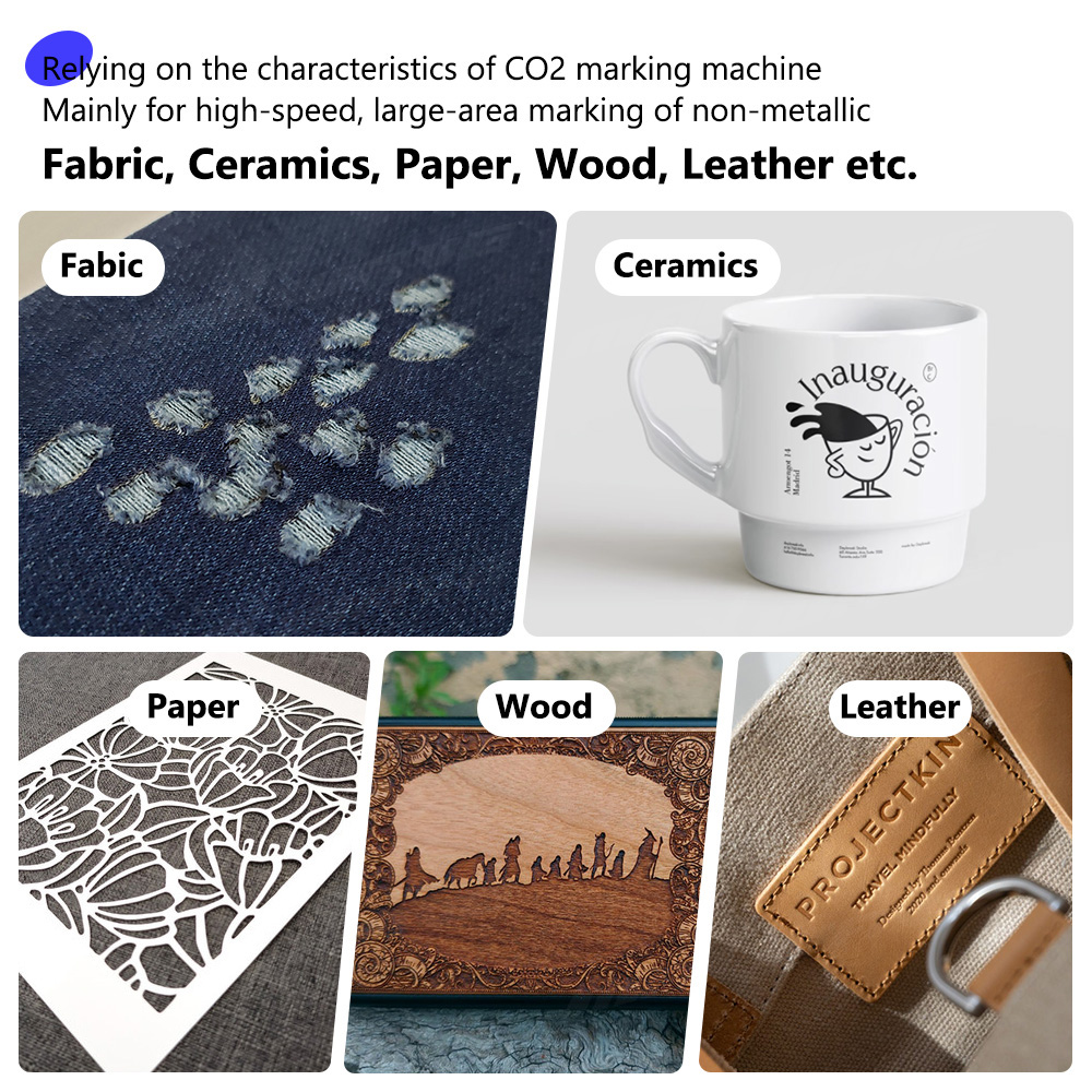 آلة الوسم بالليزر CO2 الطائرة  - مراجعة Industrial Laser Printing Machine وسعره