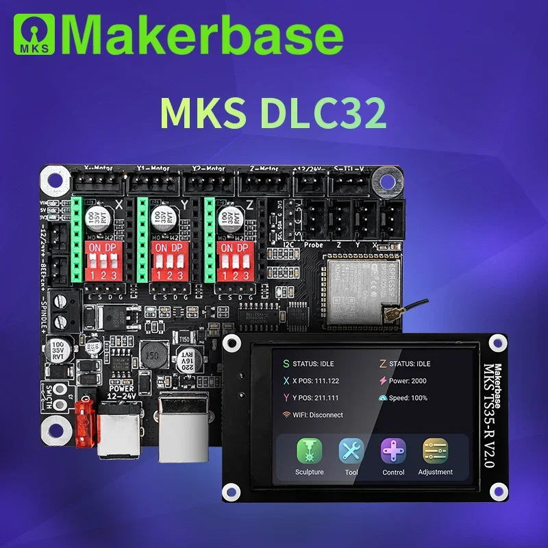 وحدة تحكم Makerbase MKS DLC32  - مراجعة Industrial Laser Sensor وسعره