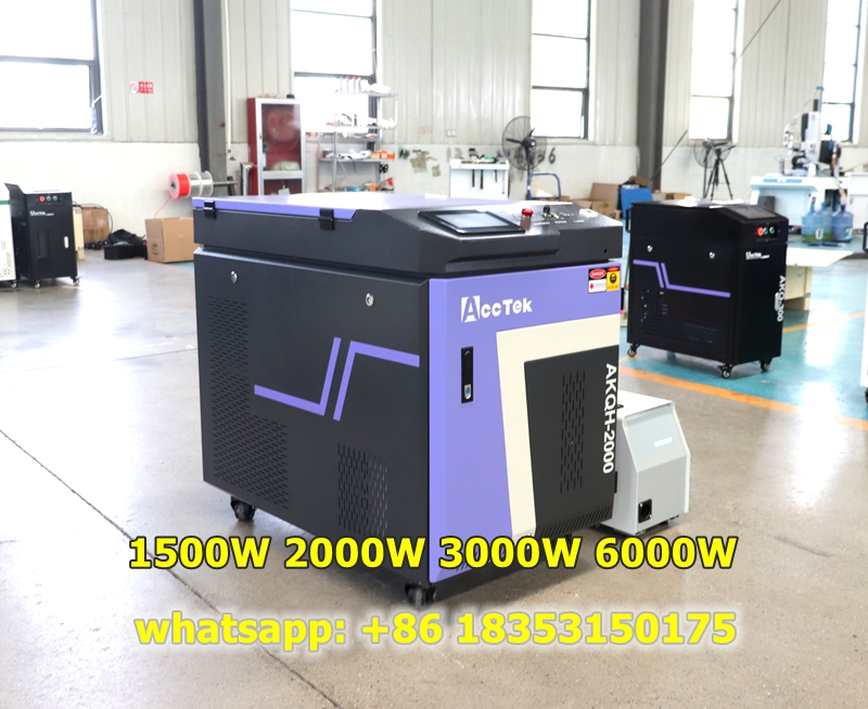 ماكينة تنظيف لحام ألياف الليزر - مراجعة Industrial Handheld Laser Welder وسعره