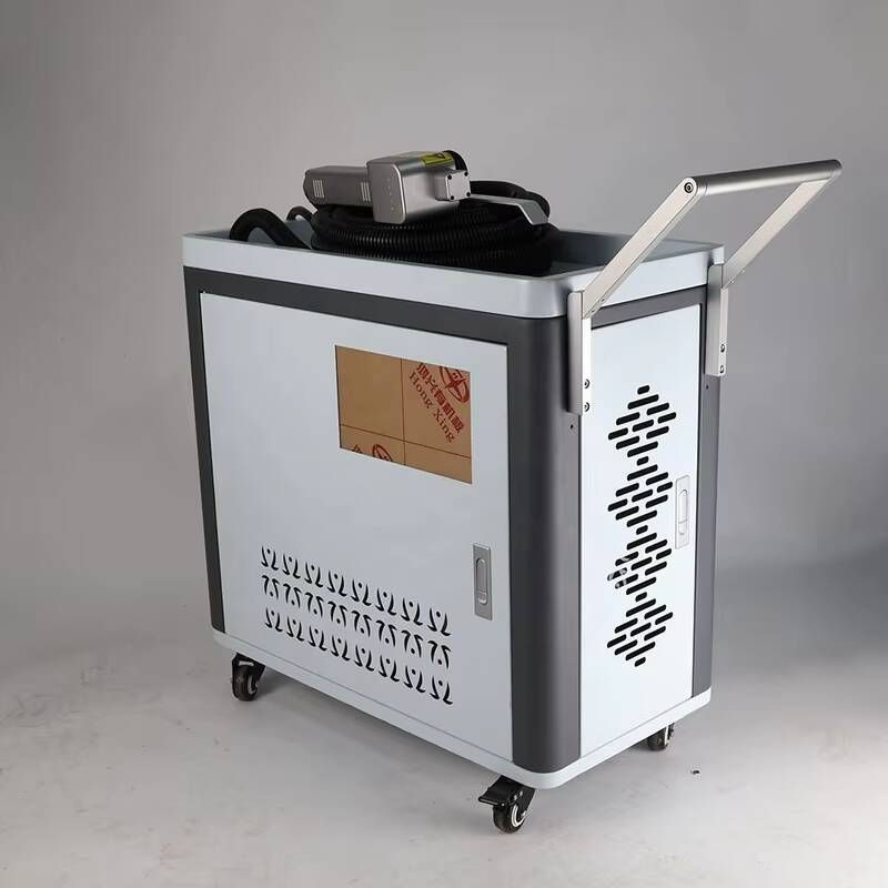 منظف ليزر نبضي بقوة 100 واط بس - مراجعة Industrial Laser Cleaner وسعره