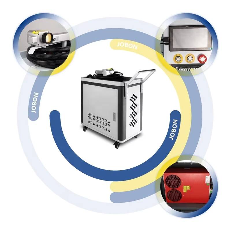 منظف ليزر نبضي بقوة 100 واط بس - مراجعة Industrial Laser Cleaner وسعره