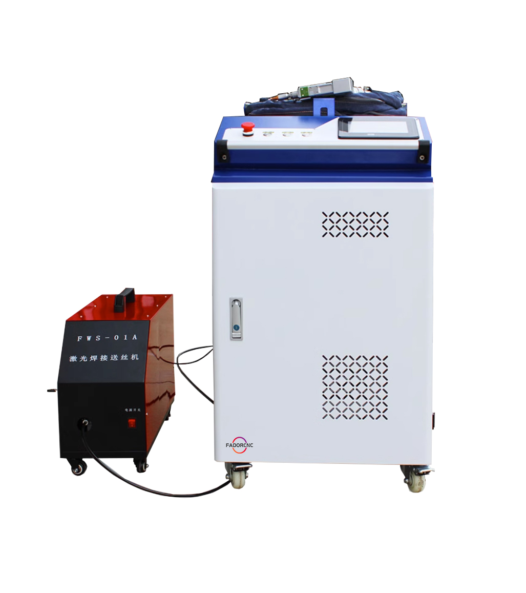 آلة تنظيف بالليزر الليفي 4 في  - مراجعة Handheld Laser Welding Machine وسعره
