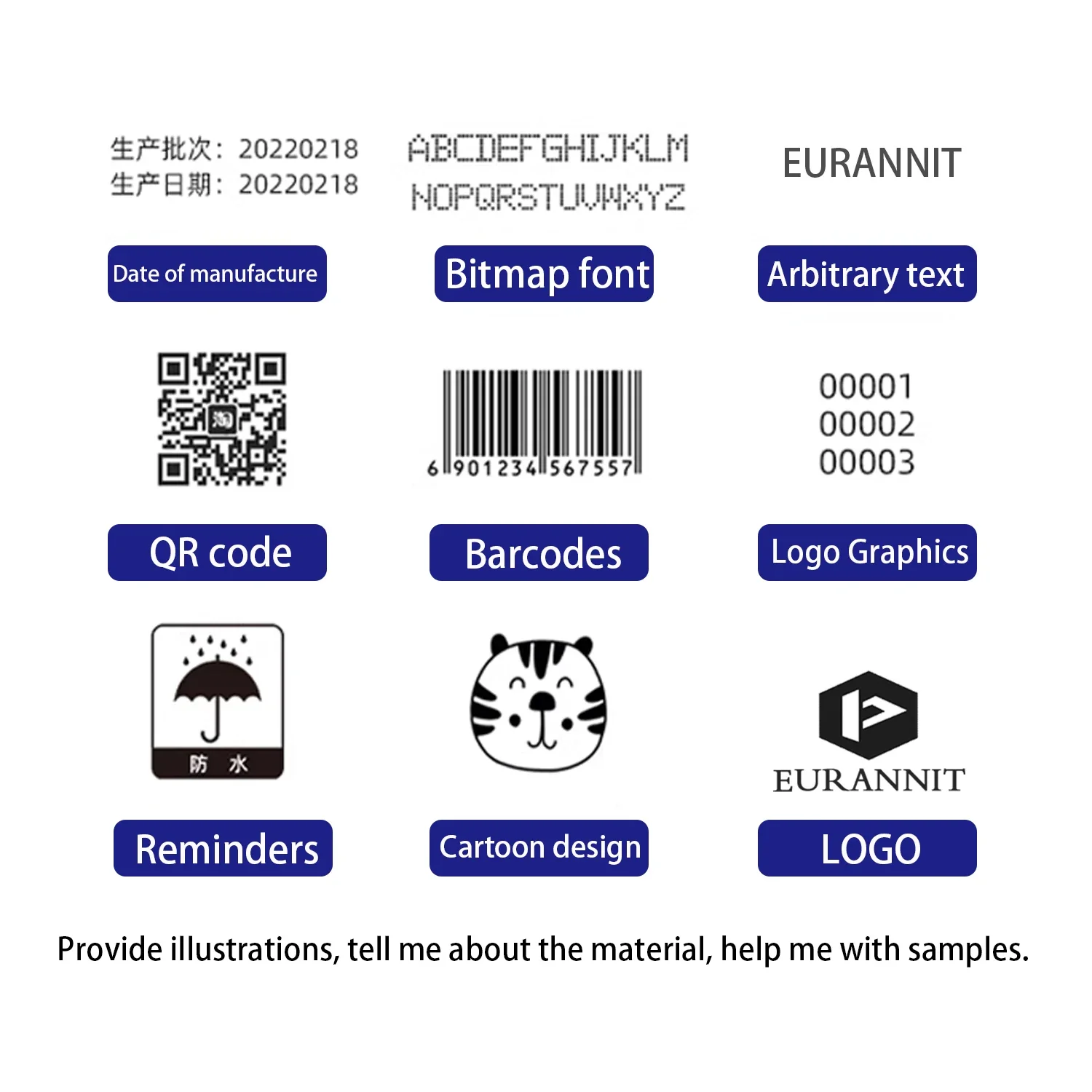 EURANNIT E19 12.7 مللي متر طاب - مراجعة Industrial Laser Printing Machine وسعره