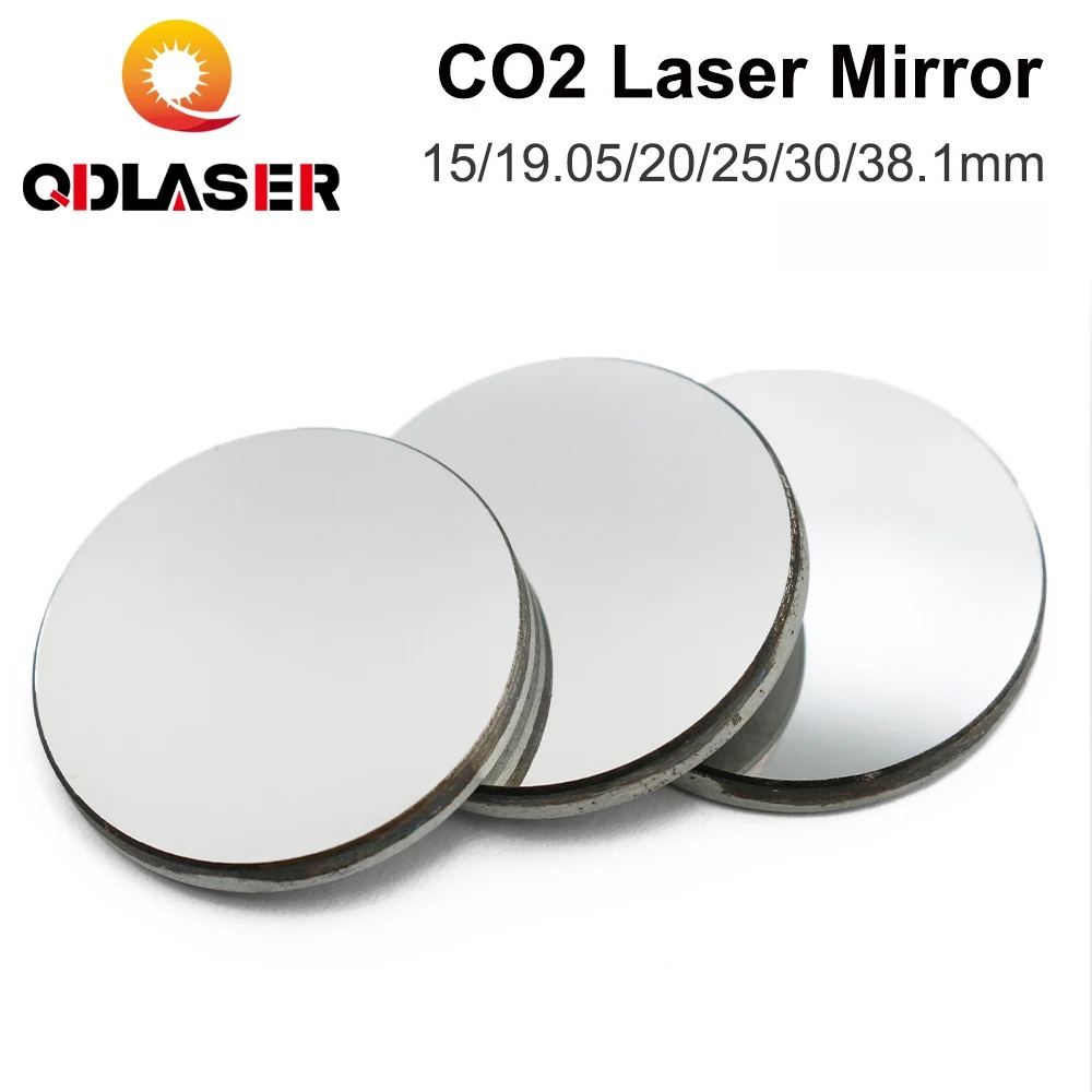 QDLASER CO2 مرآة ليزر 3 قطعة م - مراجعة Co2 Laser Mirror وسعره