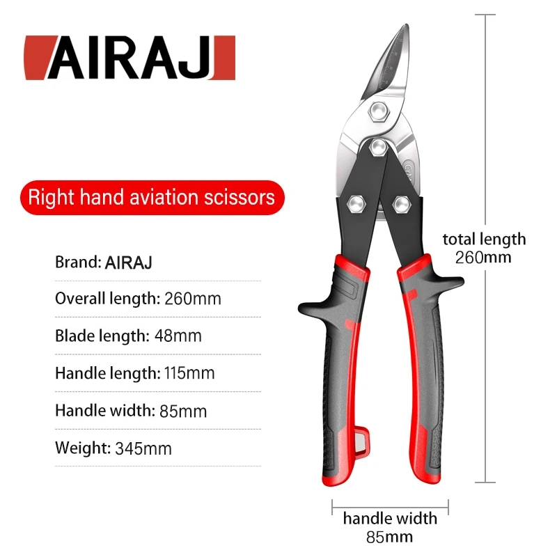 AIRAJ مقص الطيران القصدير القص - مراجعة Industrial Laser Removal وسعره