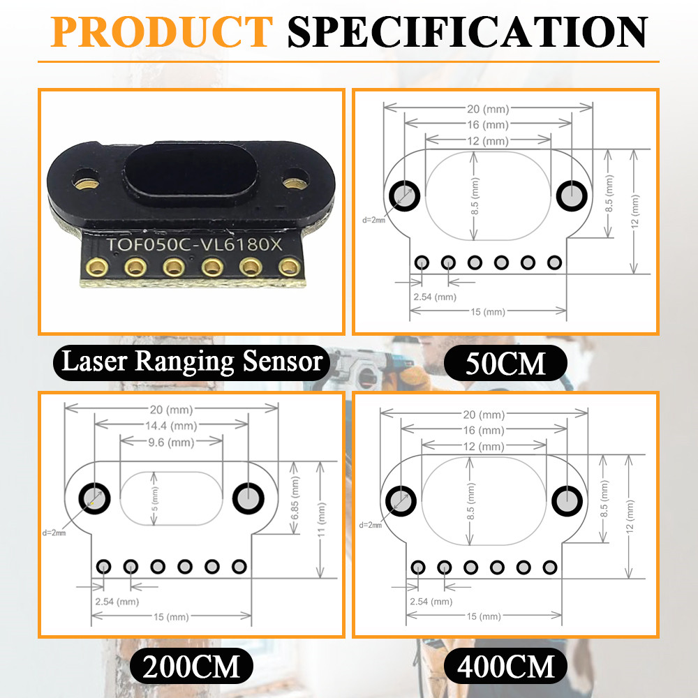 وحدة استشعار مدى الليزر لاردوي - مراجعة Industrial Laser Sensor وسعره