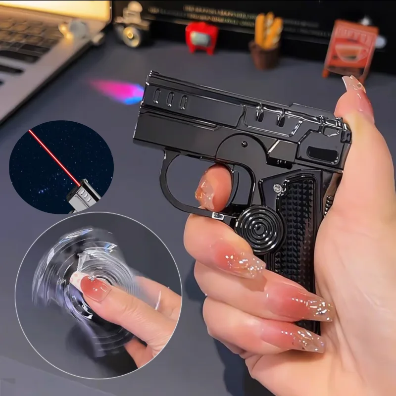 المعادن للطي بندقية نمط نفخ أخ - مراجعة Industrial Laser Gun وسعره