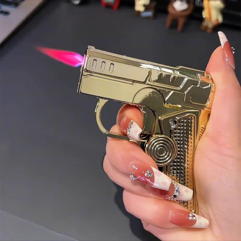المعادن للطي بندقية نمط نفخ أخ - مراجعة Industrial Laser Gun وسعره