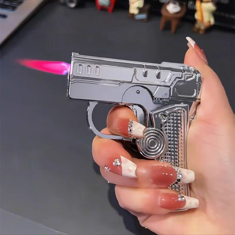 المعادن للطي بندقية نمط نفخ أخ - مراجعة Industrial Laser Gun وسعره