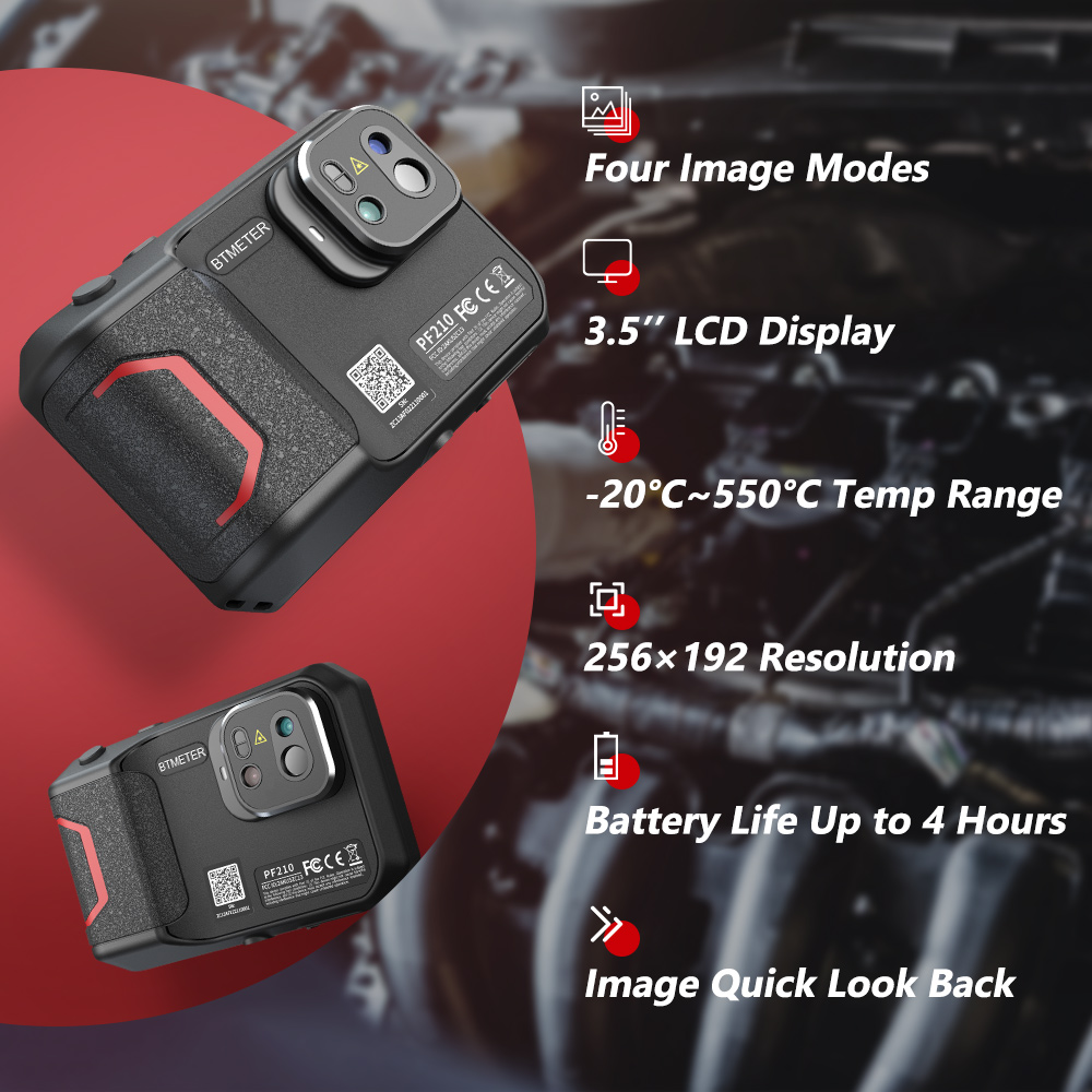 كاميرا حرارية محمولة باليد 256 - مراجعة Industrial Laser Measurement وسعره