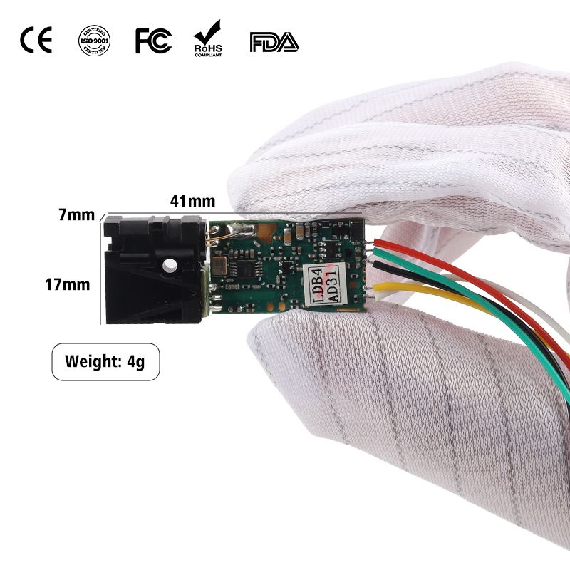 مستشعر ليزر صناعي عالي الدقة ج - مراجعة Industrial Laser Sensor وسعره