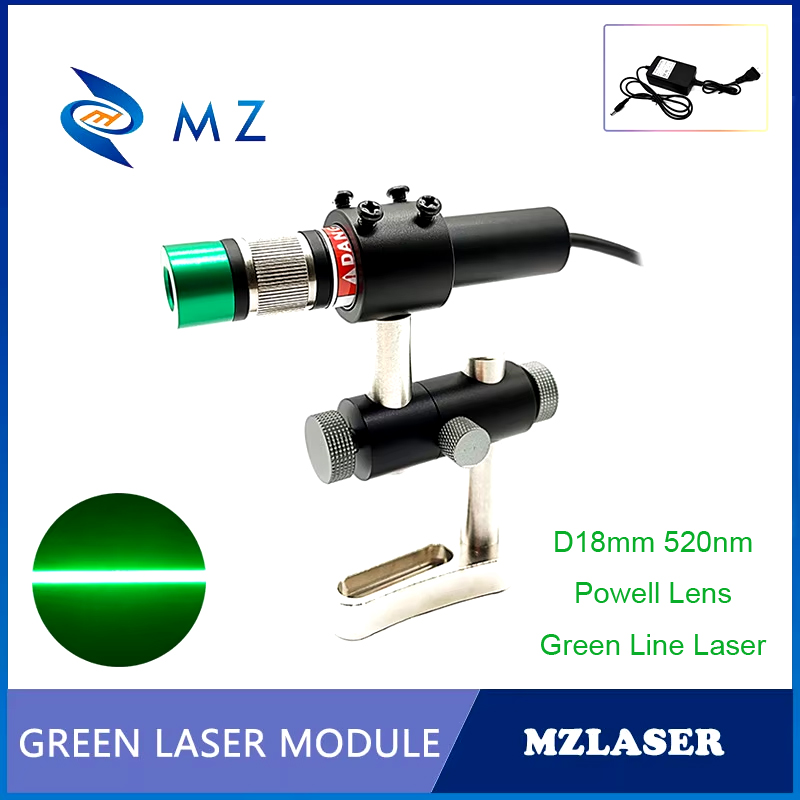 وحدة ليزر خطي أخضر من باول مع  - مراجعة Industrial Laser Diode وسعره